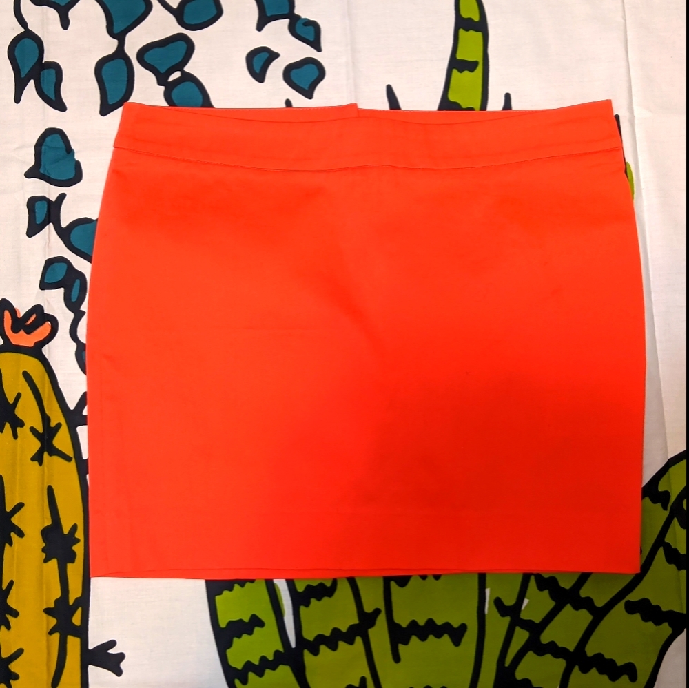 Patrizia Pepe salmon colored mini skirt